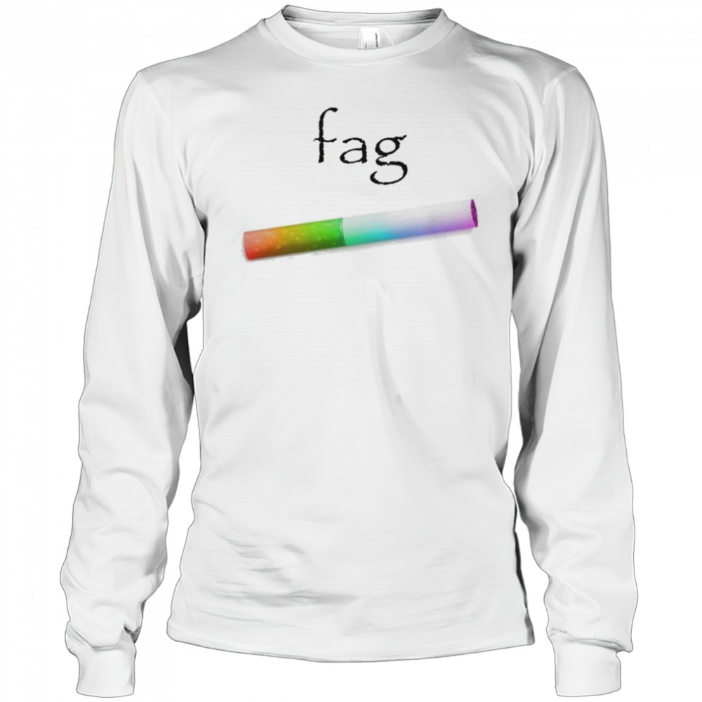 Fag Rainbow Cigarettes T-shirt Long Sleeved