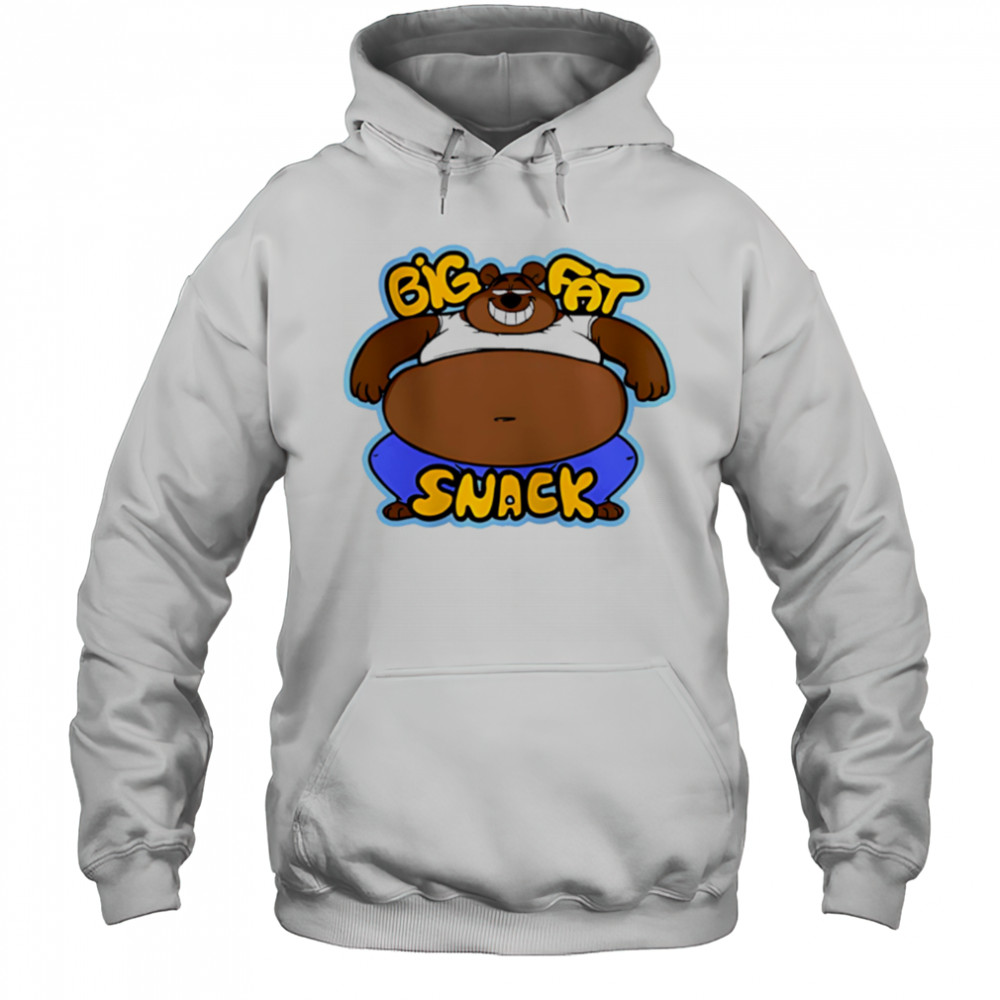 Fat Bear Small Chair Big Fat Snack shirt Hoodie