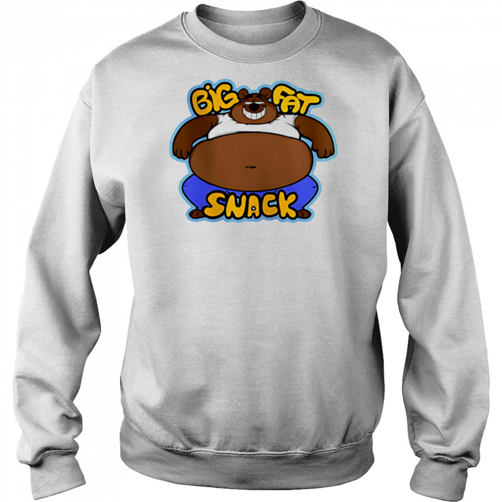 Fat Bear Small Chair Big Fat Snack shirt Hoodie