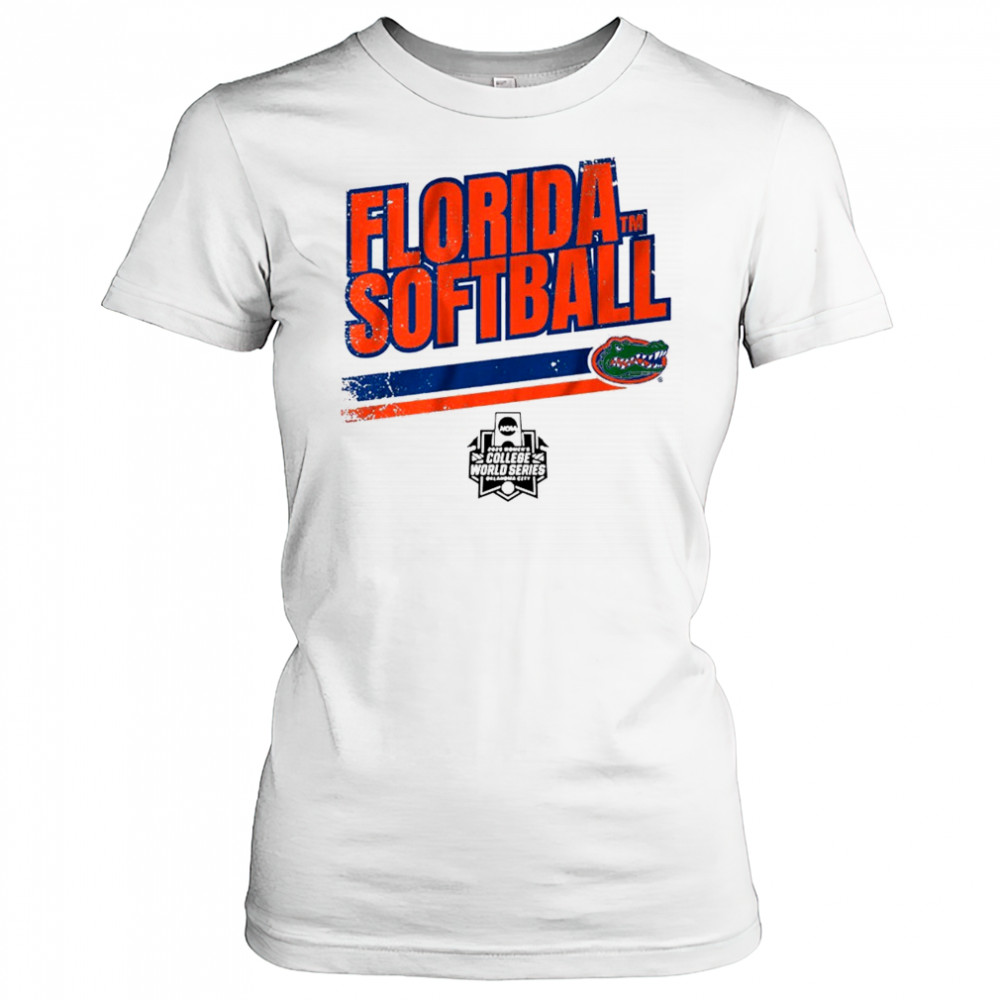 Florida Gators Softball Women’s College World Series Stripe NCAA 2025 t-shirt Women's T-shirt