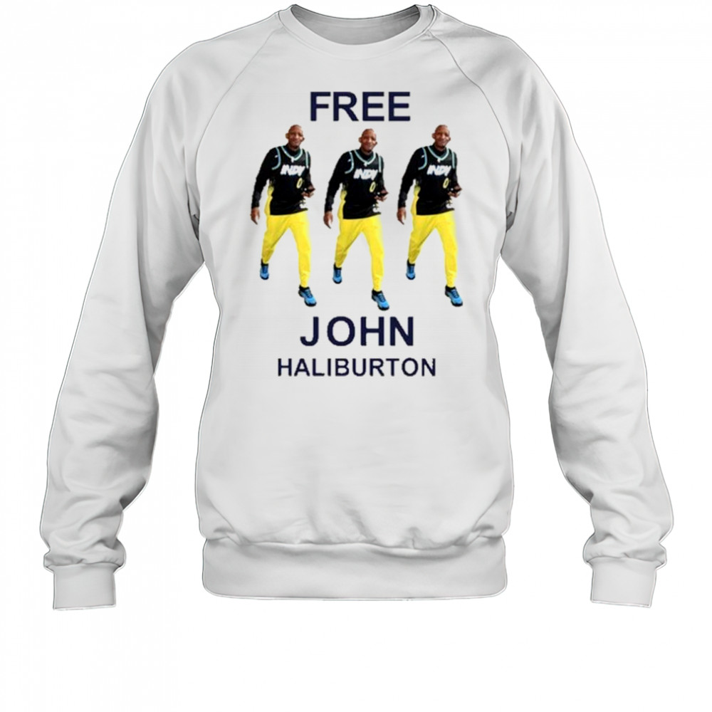 Free John Haliburton Graphic 2025 t-shirt Sweatshirt