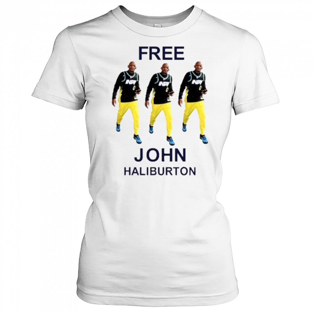 Free John Haliburton Graphic 2025 t-shirt Women's T-shirt