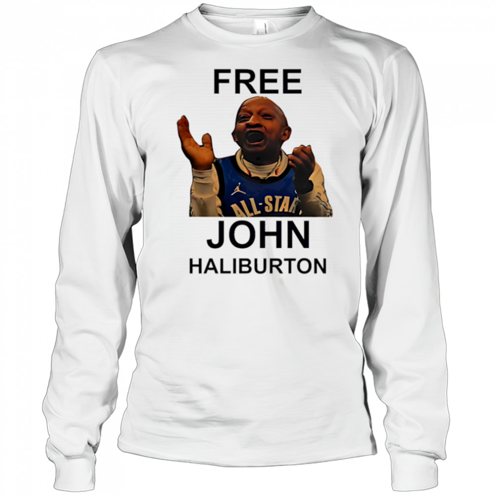 Free John Haliburton shirt Long Sleeved