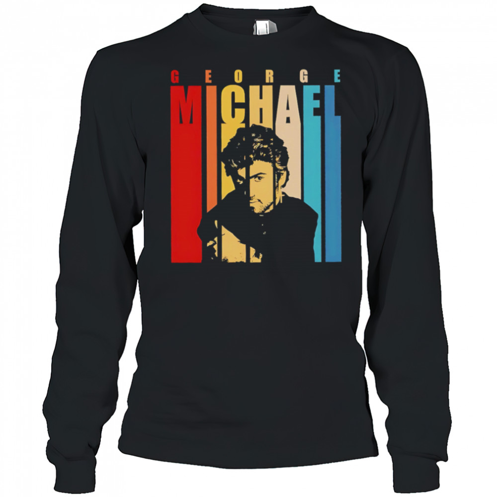 George Michael era sunset shirt Long Sleeved