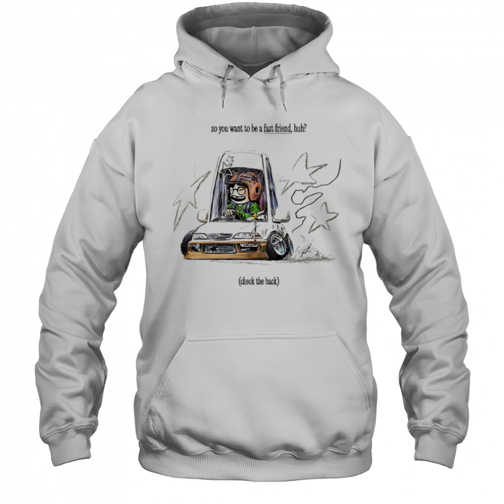 Grentperez x Fast Friends Racing shirt Hoodie