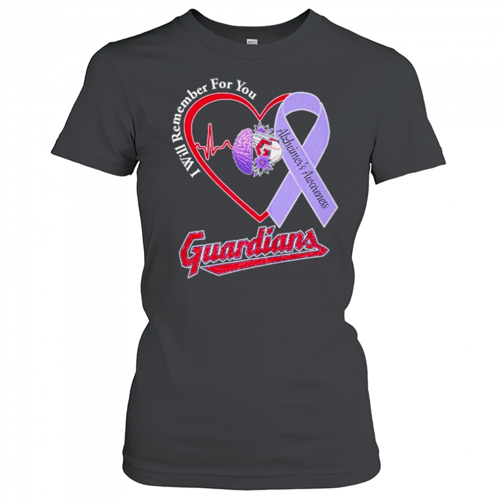 Guardians I Will Remember For You Alzheiner’s Awarness Shirt Women's T-shirt