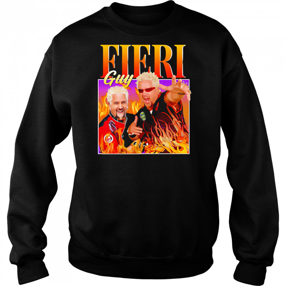 Guy Fieri Flame shirt Hoodie