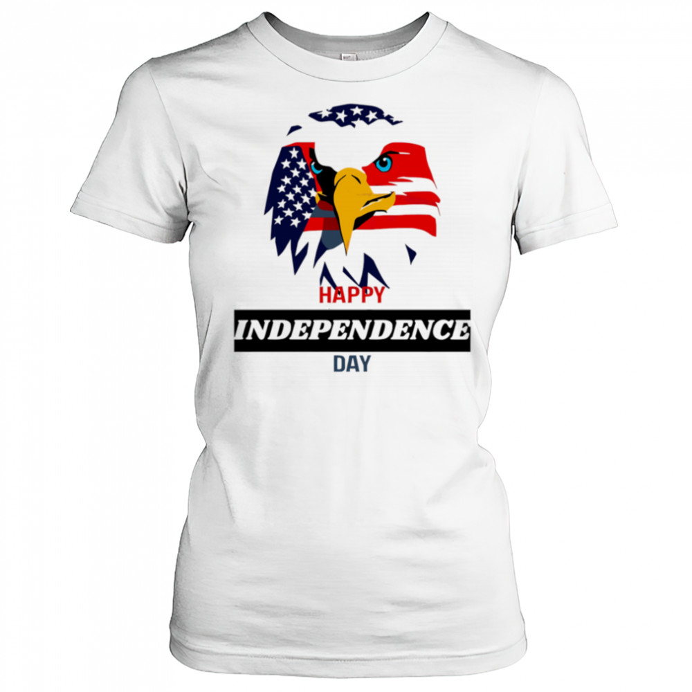 Happy Independence Day Eagle Patriotic shirt Women's T-shirt