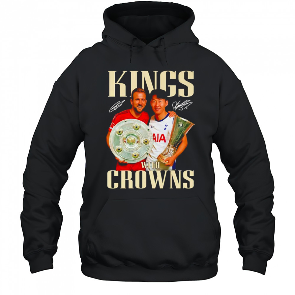 Harry Kane and Son Heung Min Kings with crowns shirt Hoodie