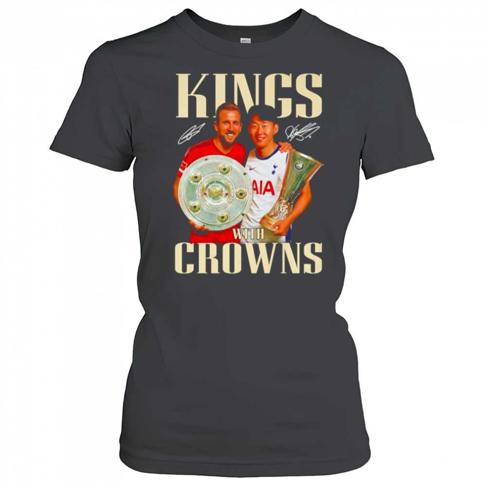 Harry Kane and Son Heung Min Kings with crowns shirt Women's T-shirt