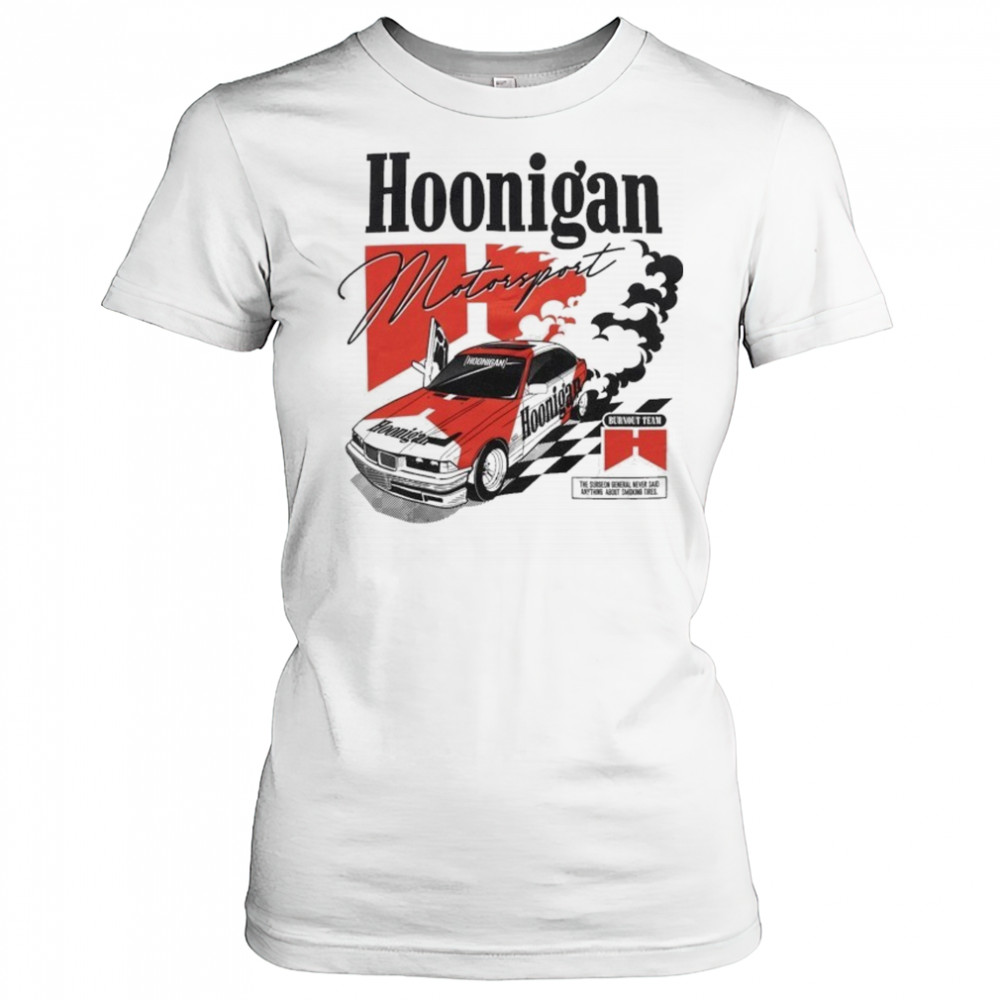Hoonigan Motorsport Burnout Team T-shirt Women's T-shirt