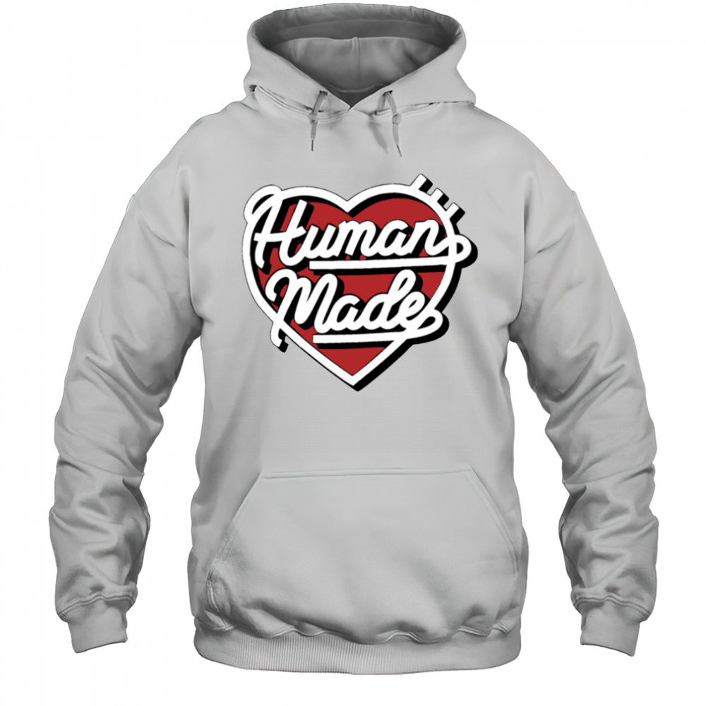 Human Made Daily heart shirt Hoodie
