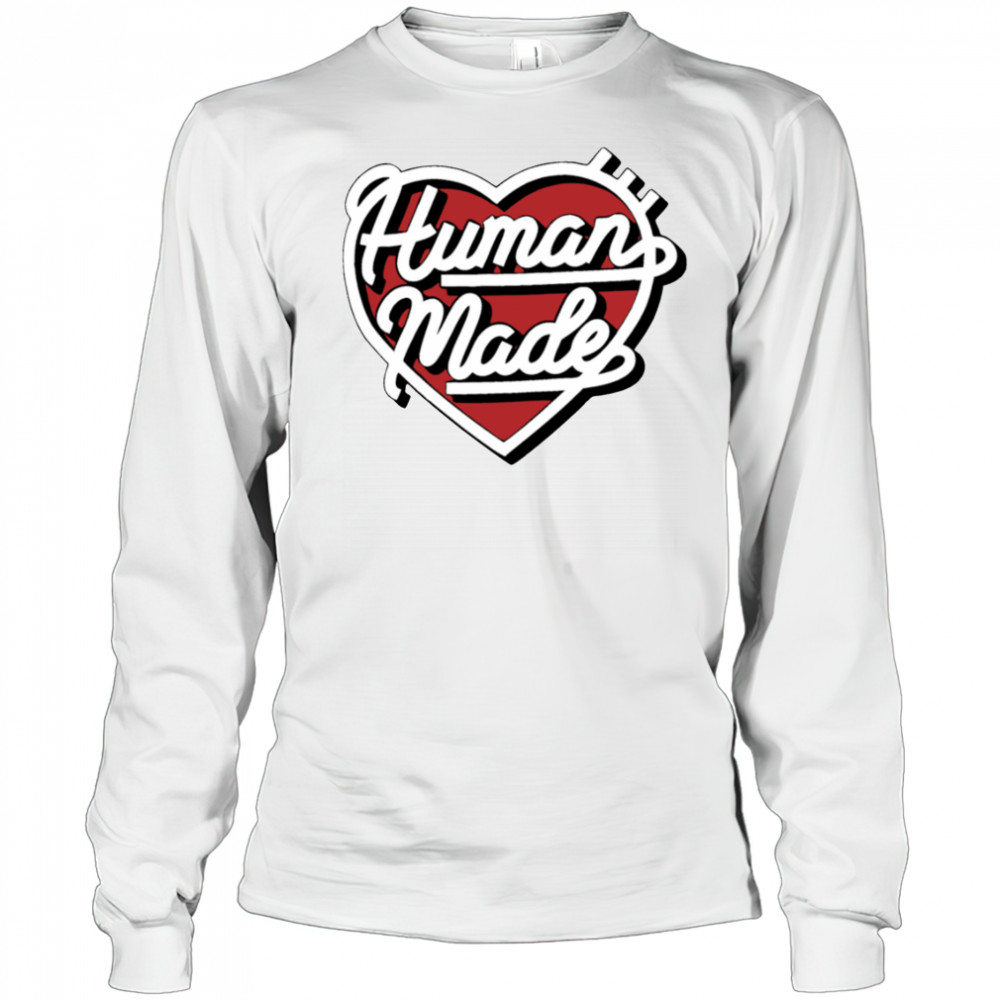 Human Made Daily heart shirt Long Sleeved