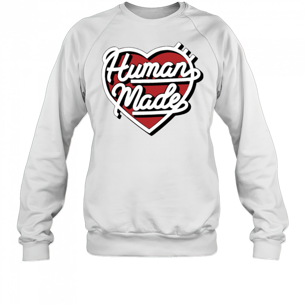 Human Made Daily heart shirt Sweatshirt