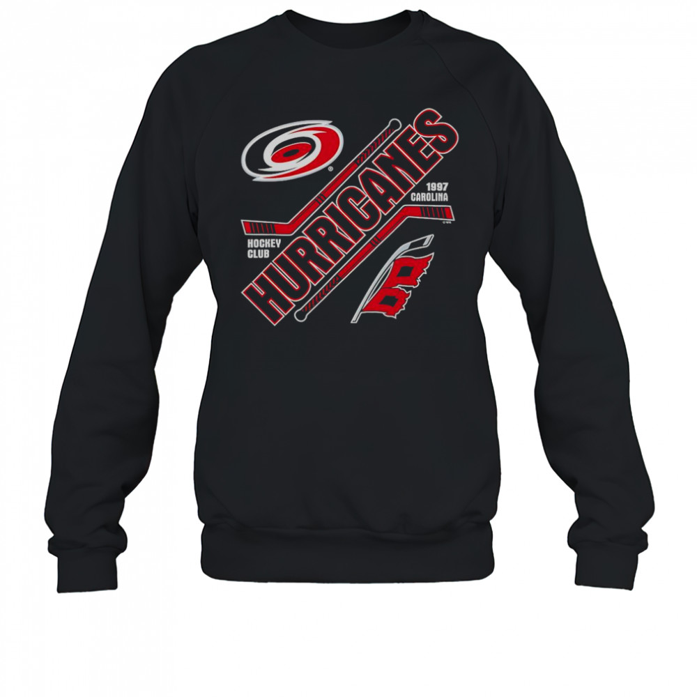 Hurricanes Force Black Officially Licensed Hockey T-Shirt Sweatshirt
