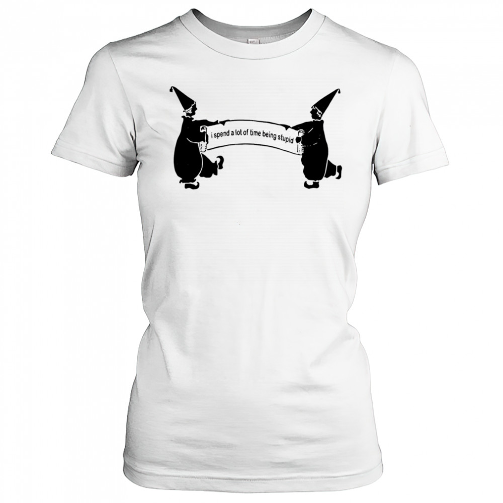 I Spend A Lot Of Time Being Stupid shirt Women's T-shirt