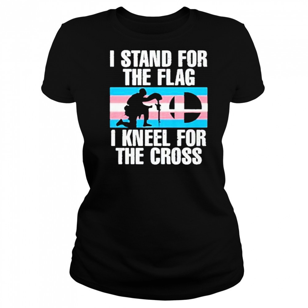 I Stand For The Flag I Kneel For The Cross Shirt Women's T-shirt