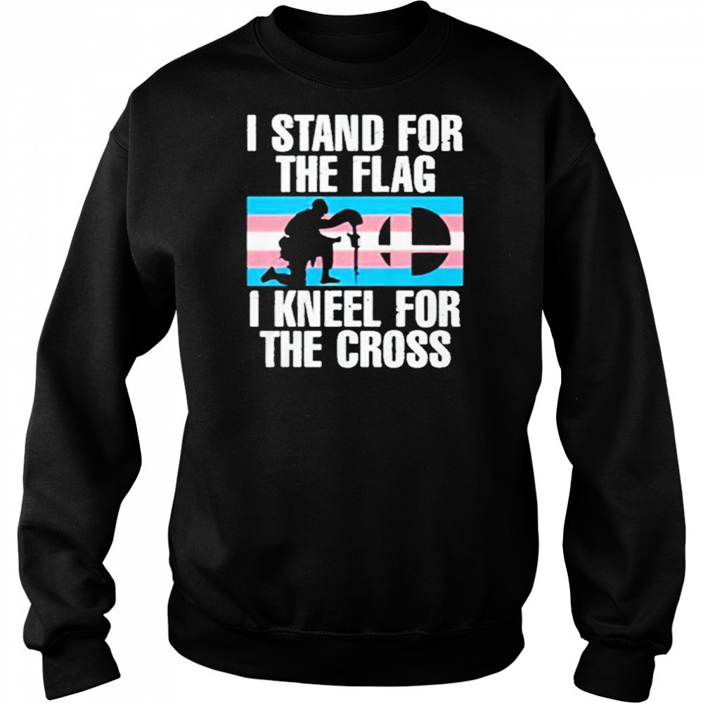 I Stand For The Flag I Kneel For The Cross Shirt Hoodie
