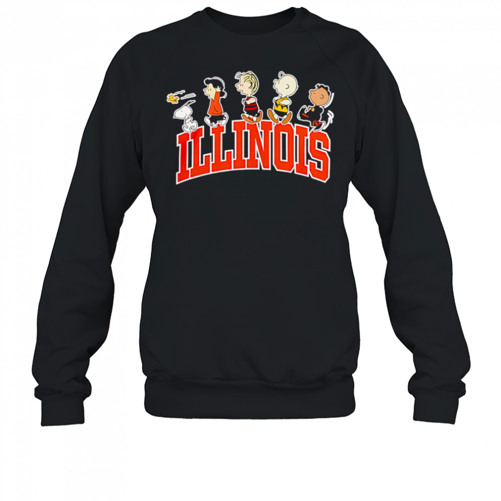 Illinois Arch Snoopy shirt Sweatshirt