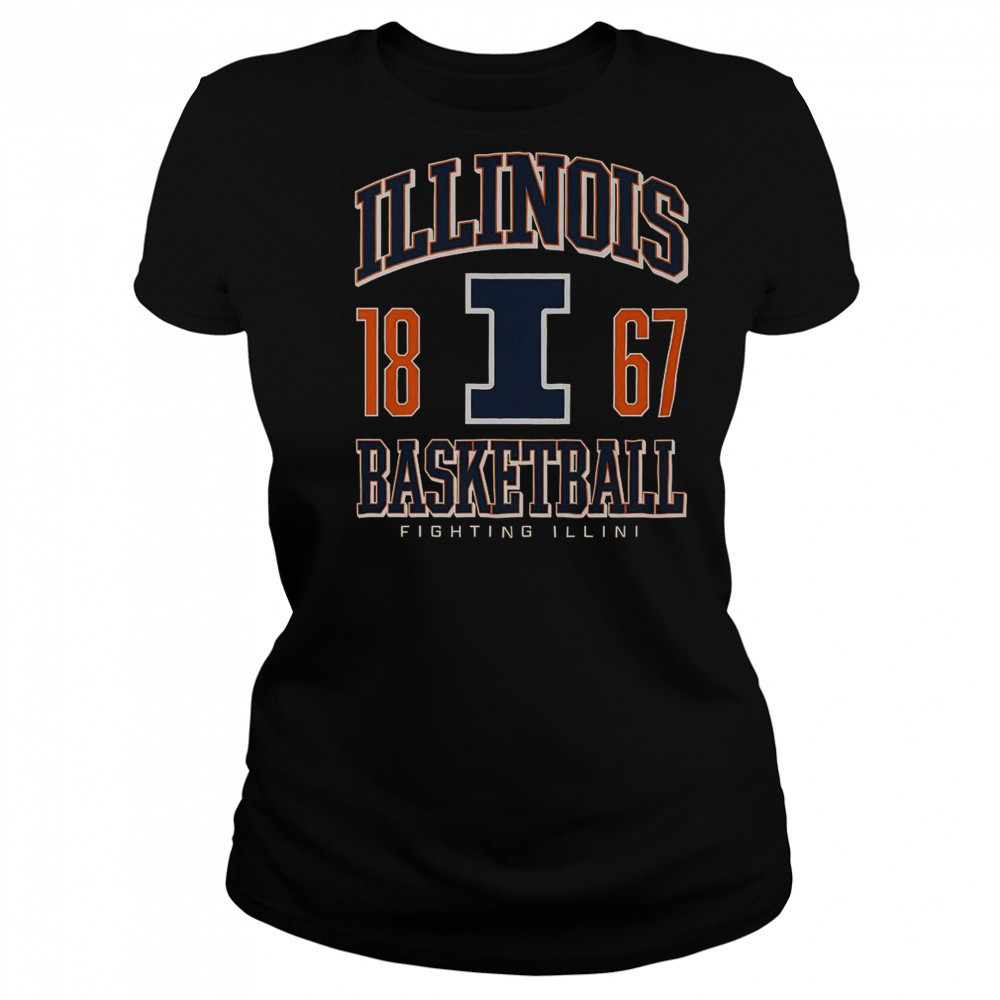 Illinois Fighting Illini Basketball T-Shirt Women's T-shirt