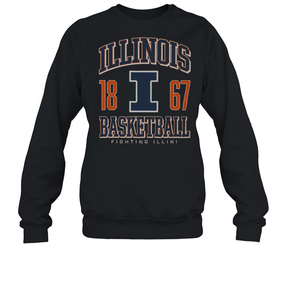 Illinois Fighting Illini Basketball T-Shirt Sweatshirt
