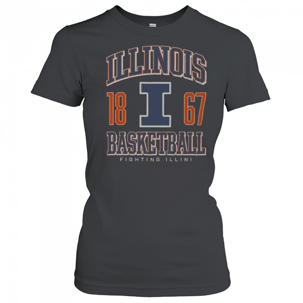 Illinois Fighting Illini Basketball T-Shirt Women's T-shirt