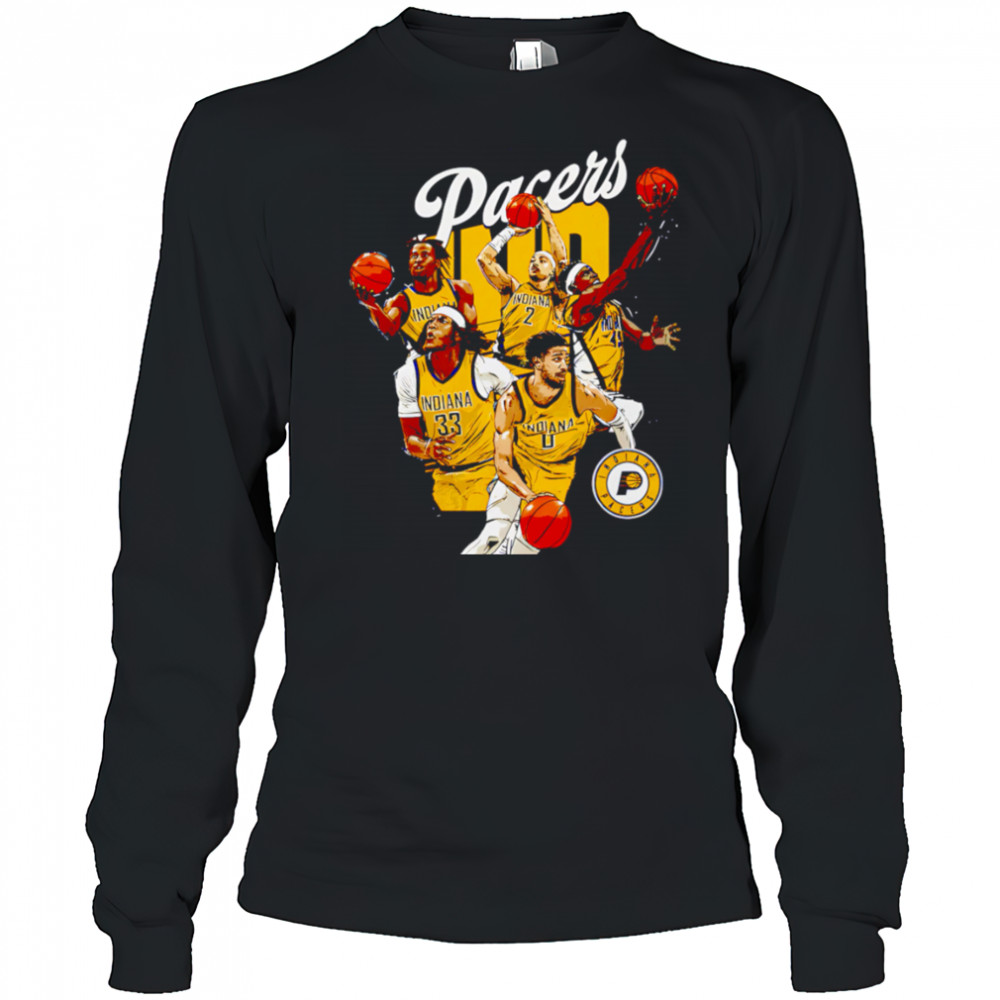 Indiana Pacers Starting 5 shirt Long Sleeved