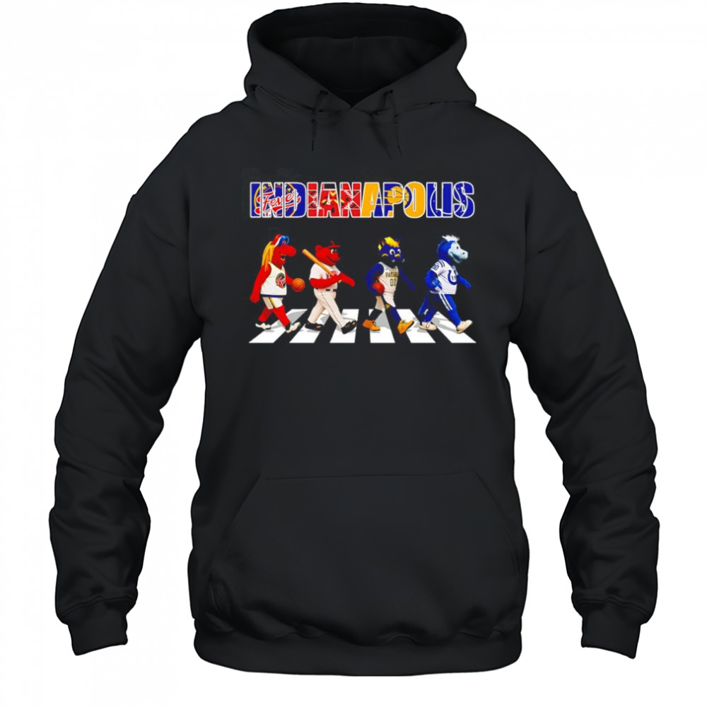 Indianapolis sports Abbey Road mascot shirt Hoodie