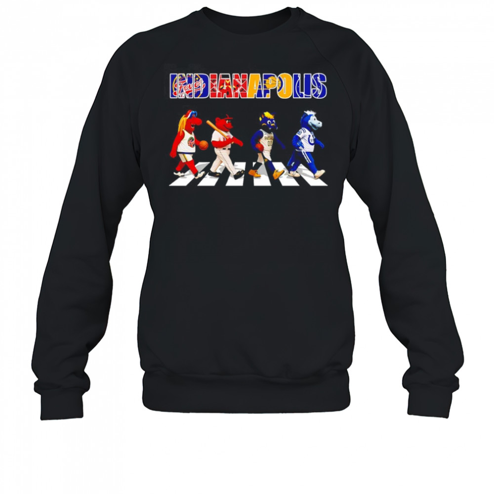 Indianapolis sports Abbey Road mascot shirt Sweatshirt