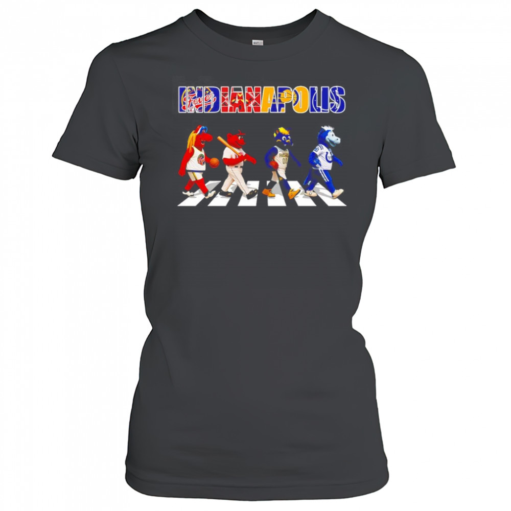 Indianapolis sports Abbey Road mascot shirt Women's T-shirt