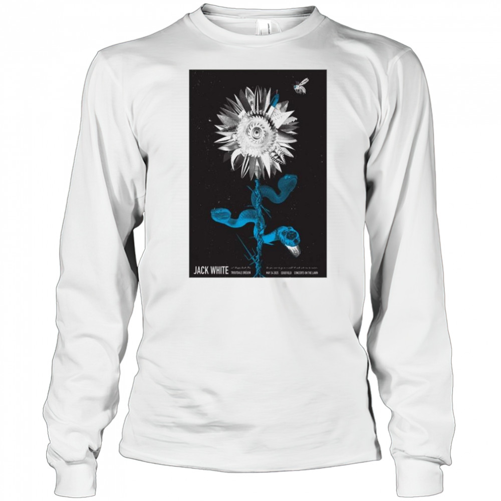 Jack White McMenamins Historic Edgefield Manor Troutdale OR May 24 2025 Tour t-shirt Long Sleeved