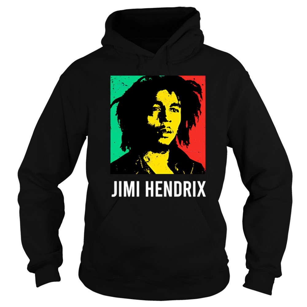 Jimi Hendrix Bob Marley shirt Sweatshirt