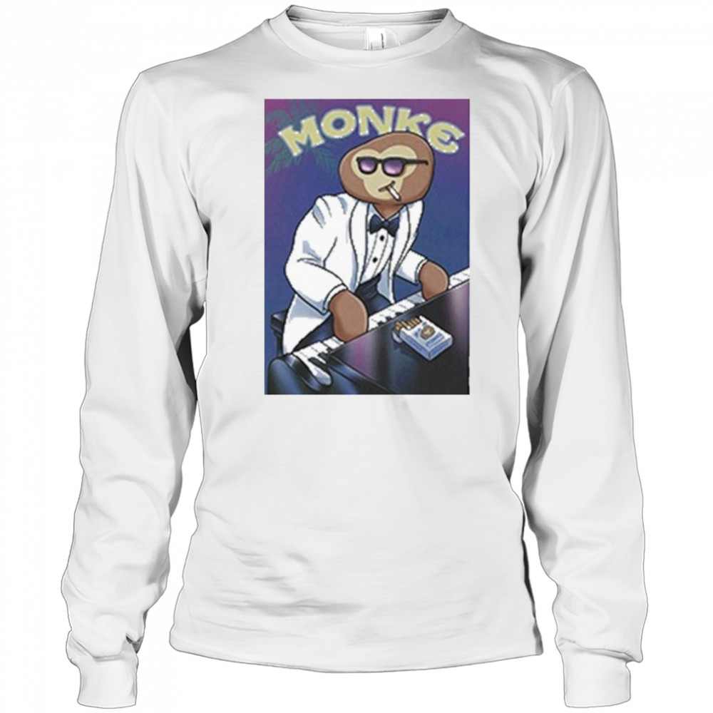 Joe Monke Cigarettes Piano T-shirt Long Sleeved