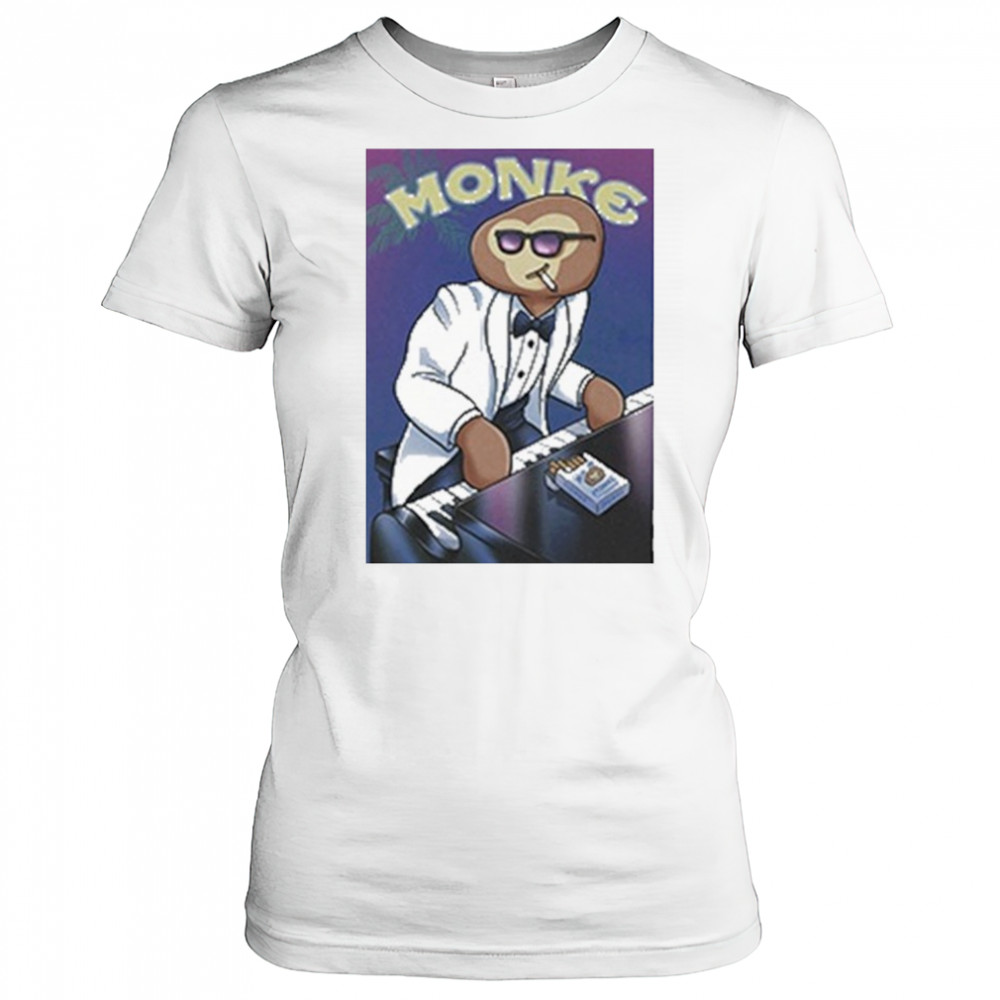 Joe Monke Cigarettes Piano T-shirt Women's T-shirt