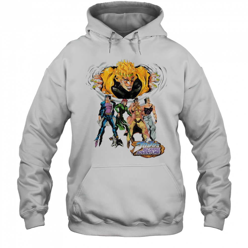 Jojo’s Bizarre Adventure character graphic shirt Hoodie