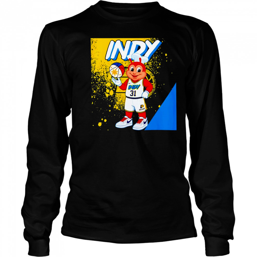 Jollibee Indy Indiana Pacers basketball shirt Long Sleeved