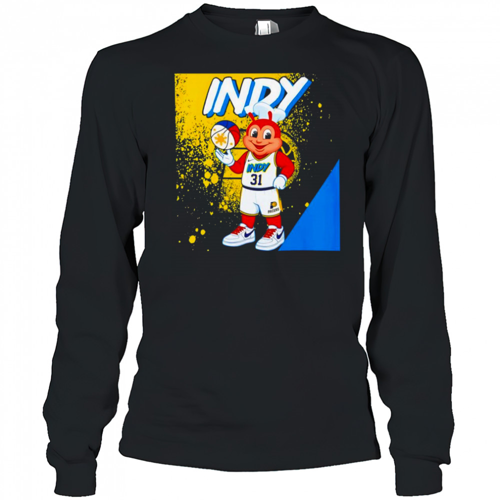Jollibee Indy Indiana Pacers basketball shirt Long Sleeved
