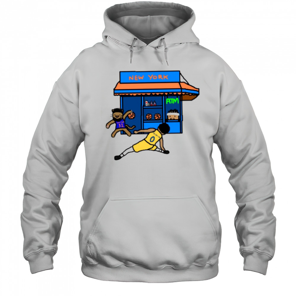 Karl Anthony Towns Bodega KAT vs Tyrese Haliburton cartoon shirt Hoodie