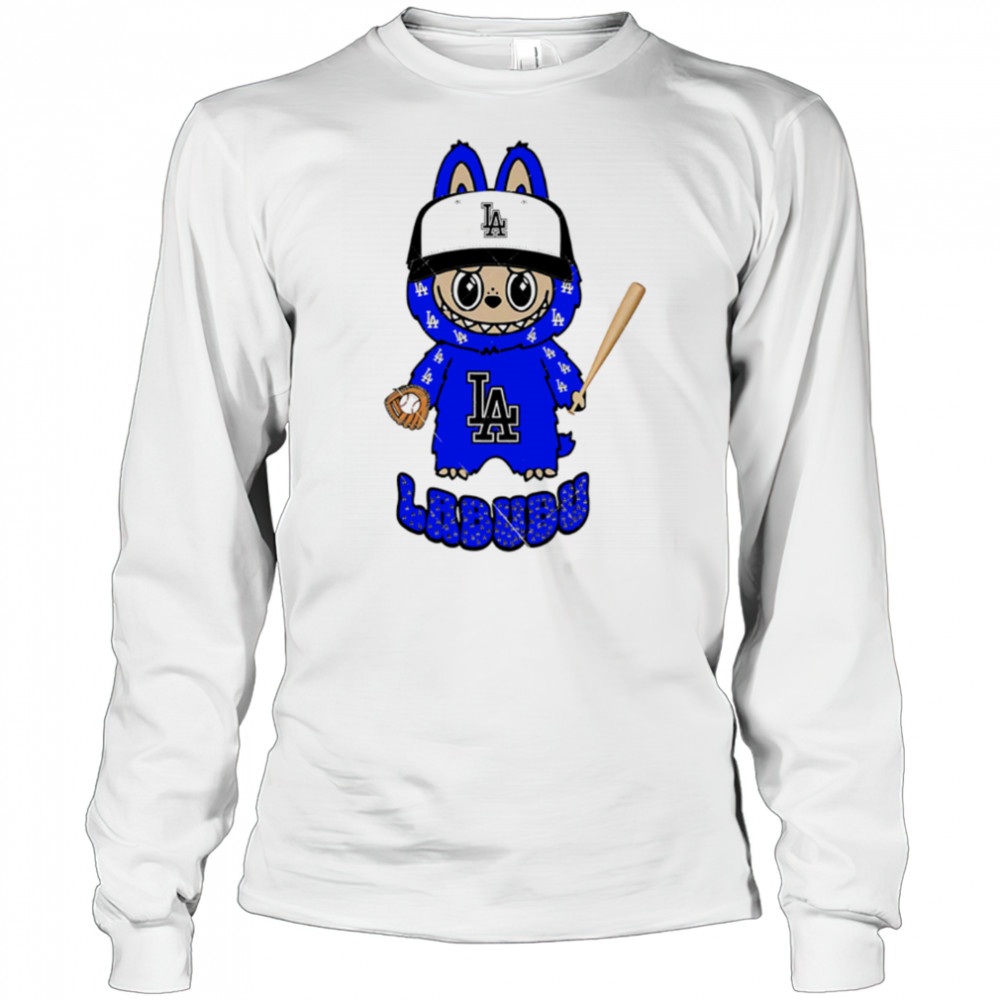 Labubu Hat LA Dodgers Labubu Los Angeles Dodgers shirt Long Sleeved
