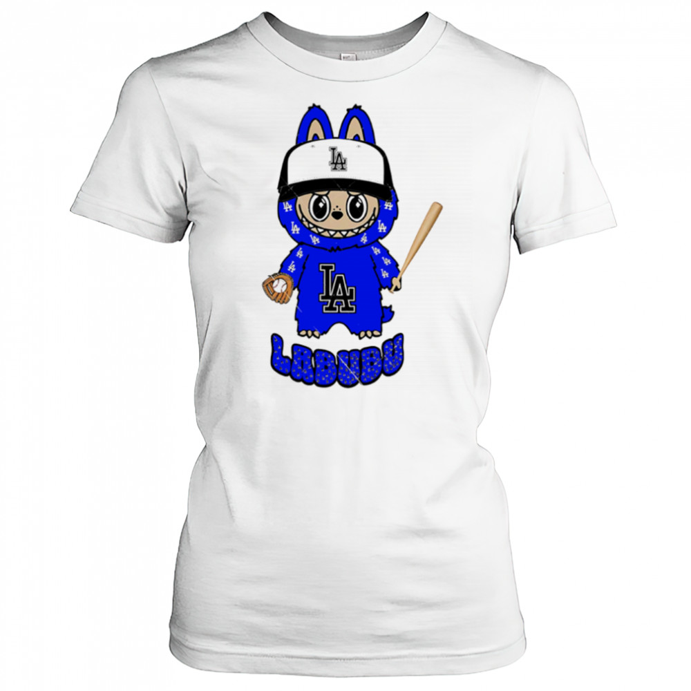 Labubu Hat LA Dodgers Labubu Los Angeles Dodgers shirt Women's T-shirt