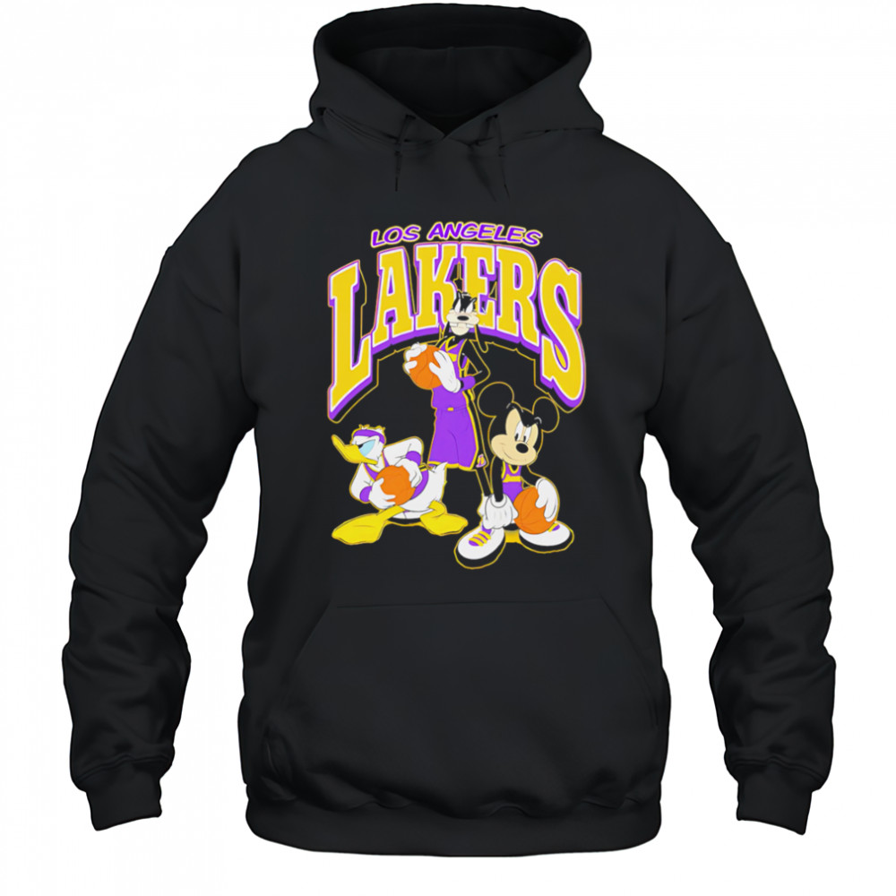 Lakers Disney Mickey Squad LA shirt Hoodie