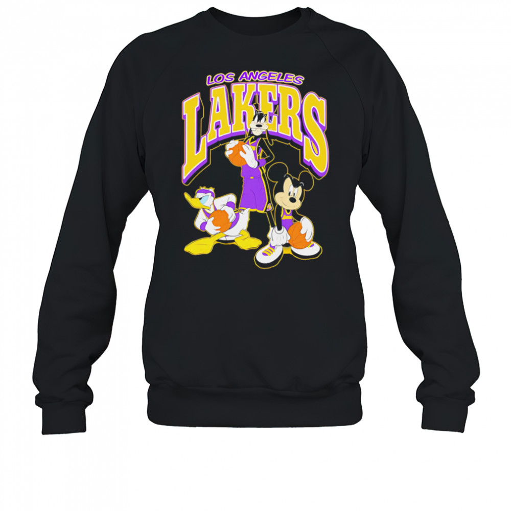 Lakers Disney Mickey Squad LA shirt Sweatshirt