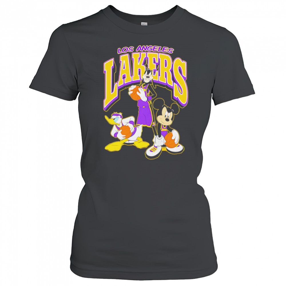 Lakers Disney Mickey Squad LA shirt Women's T-shirt