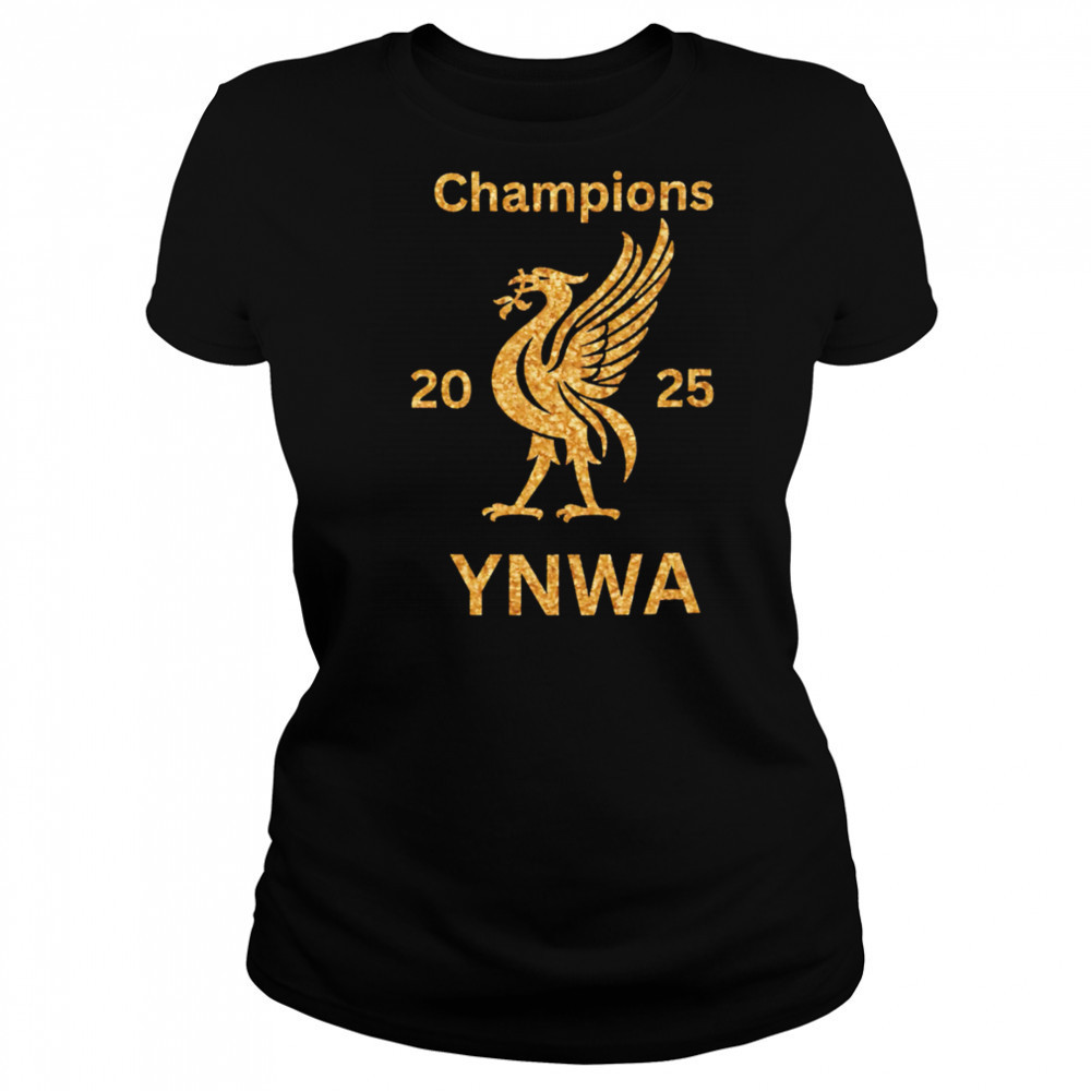 Liverpool Champions 2025 YNWA retro shirt Women's T-shirt