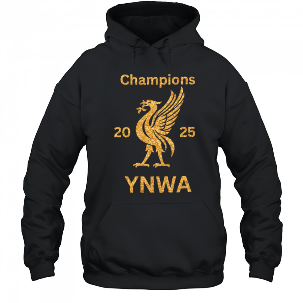 Liverpool Champions 2025 YNWA retro shirt Hoodie