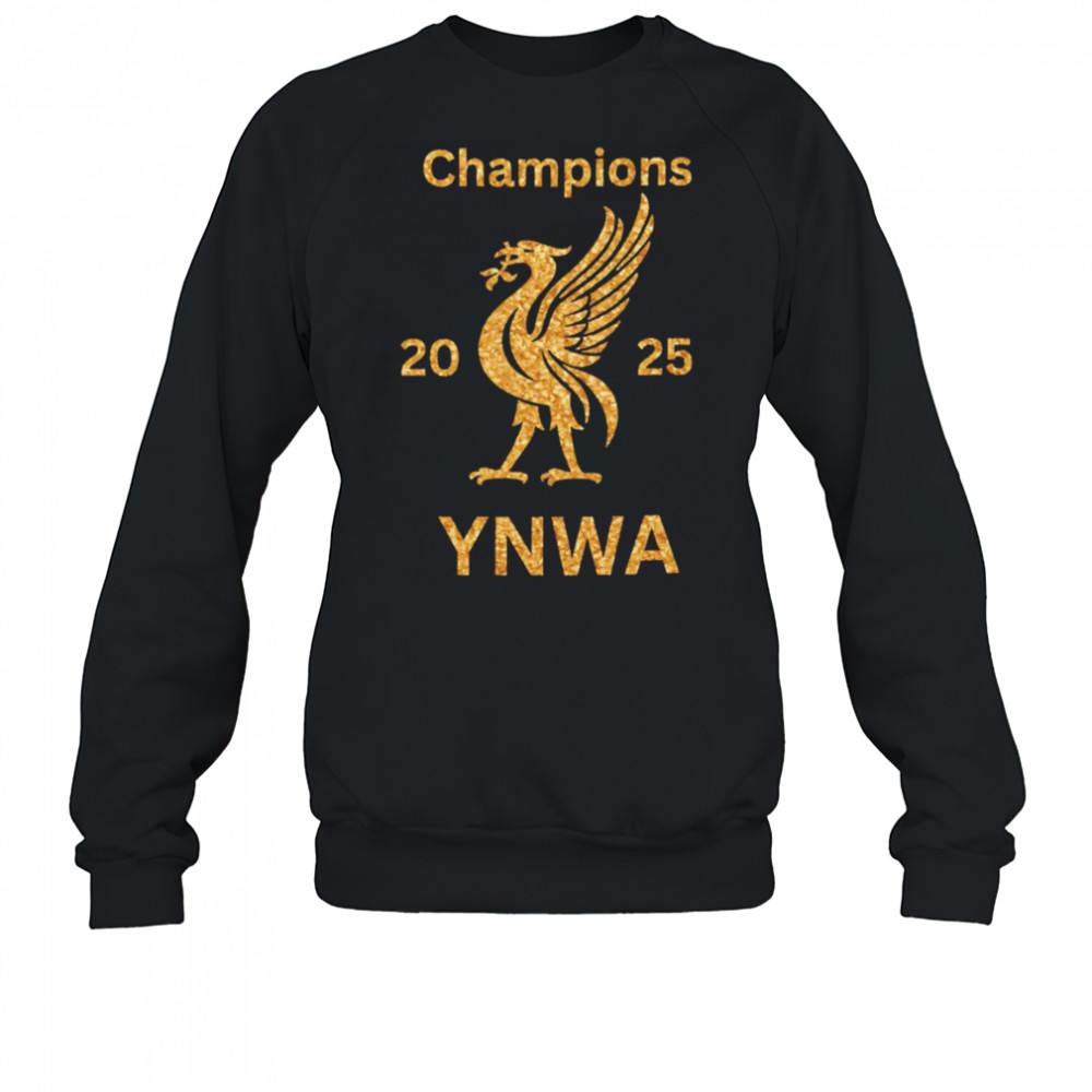 Liverpool Champions 2025 YNWA retro shirt Sweatshirt
