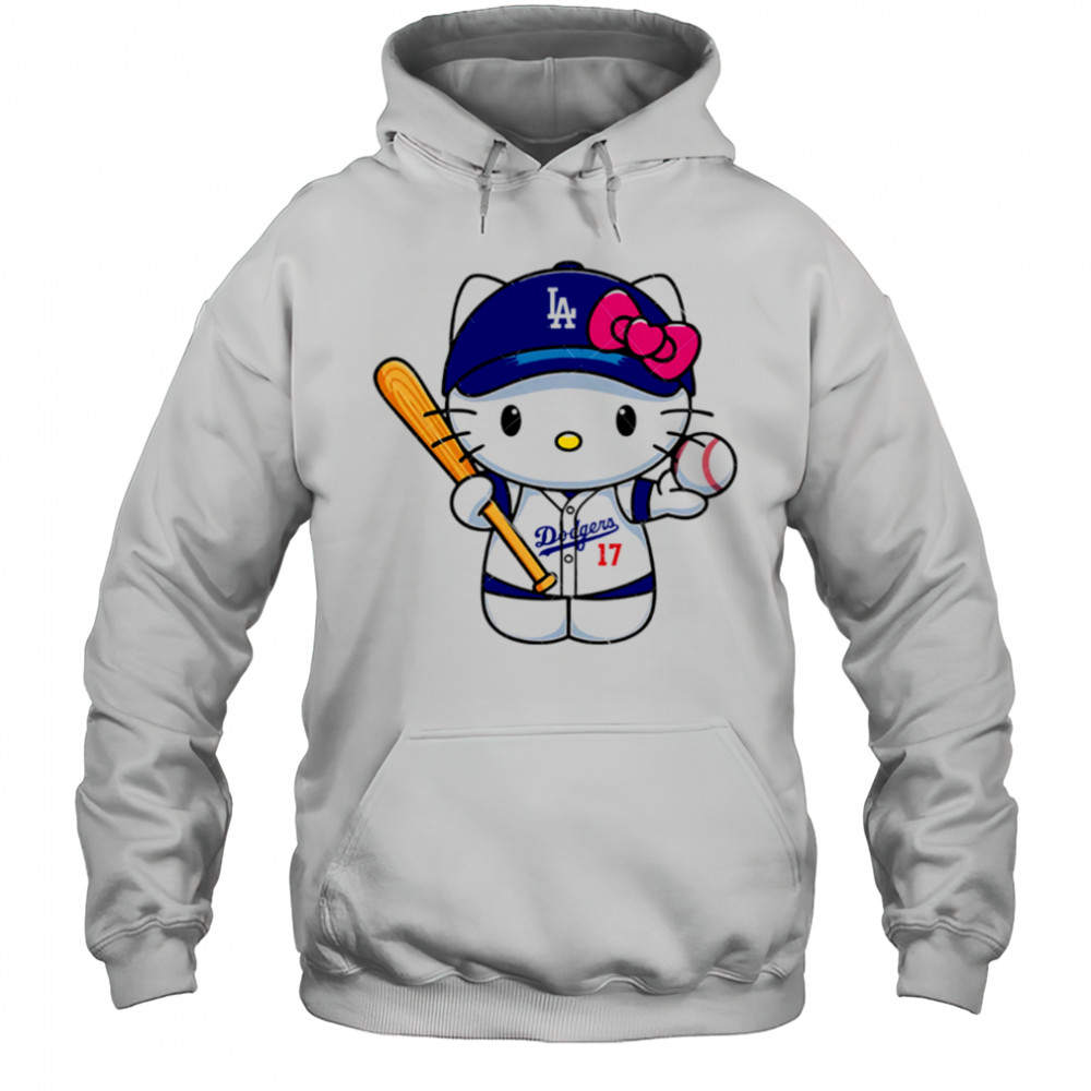 Los Angeles Dodgers Hello Kitty Hello Kitty Baseball shirt Hoodie