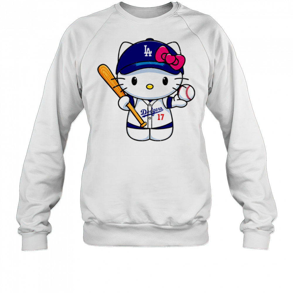 Los Angeles Dodgers Hello Kitty Hello Kitty Baseball shirt Sweatshirt