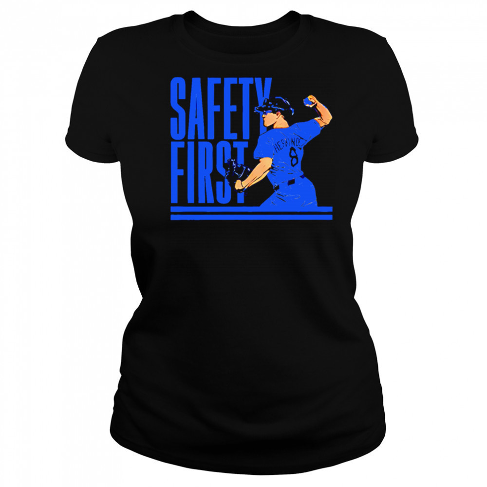 Los Angeles Dodgers Safety First Special Edition shirt Women's T-shirt