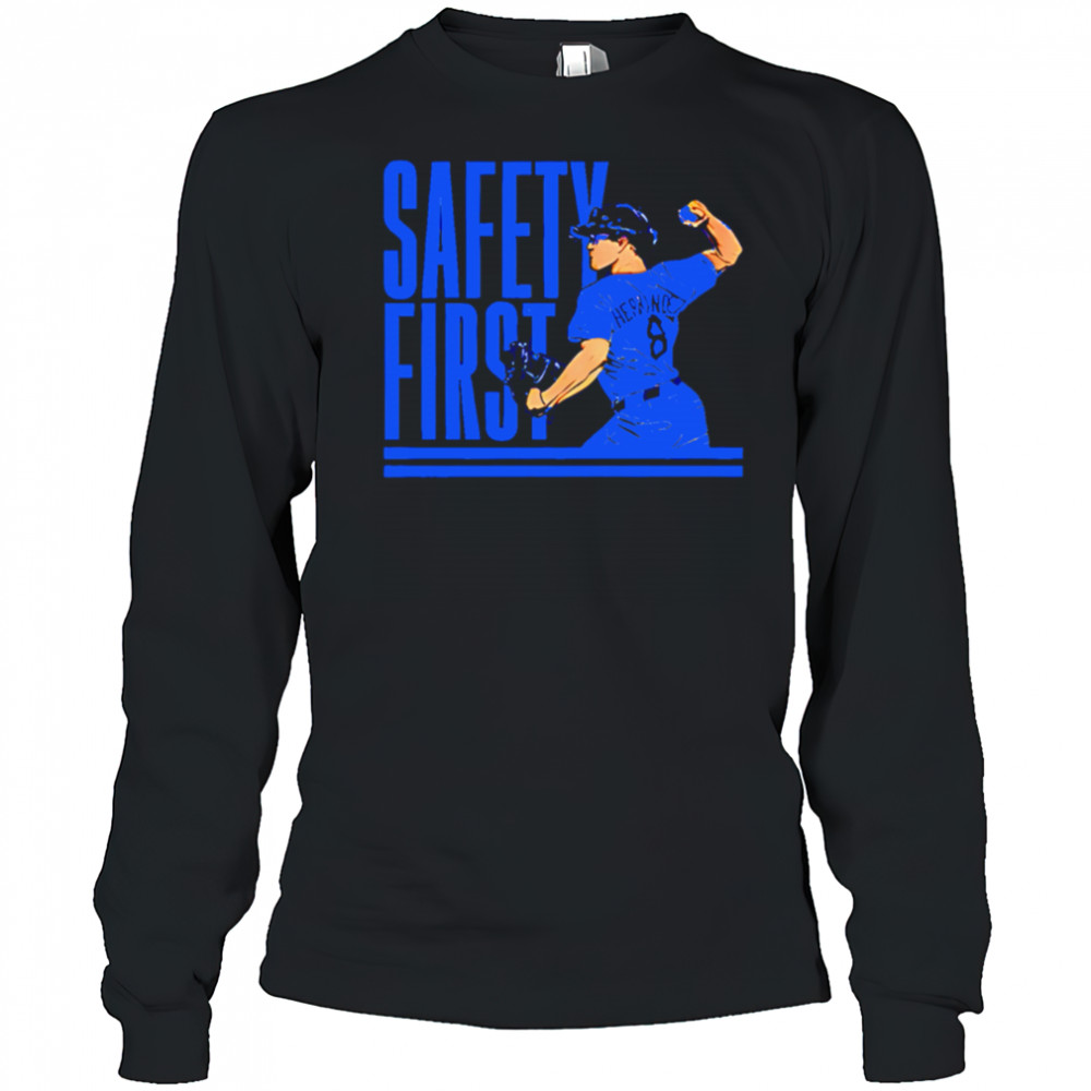Los Angeles Dodgers Safety First Special Edition shirt Long Sleeved